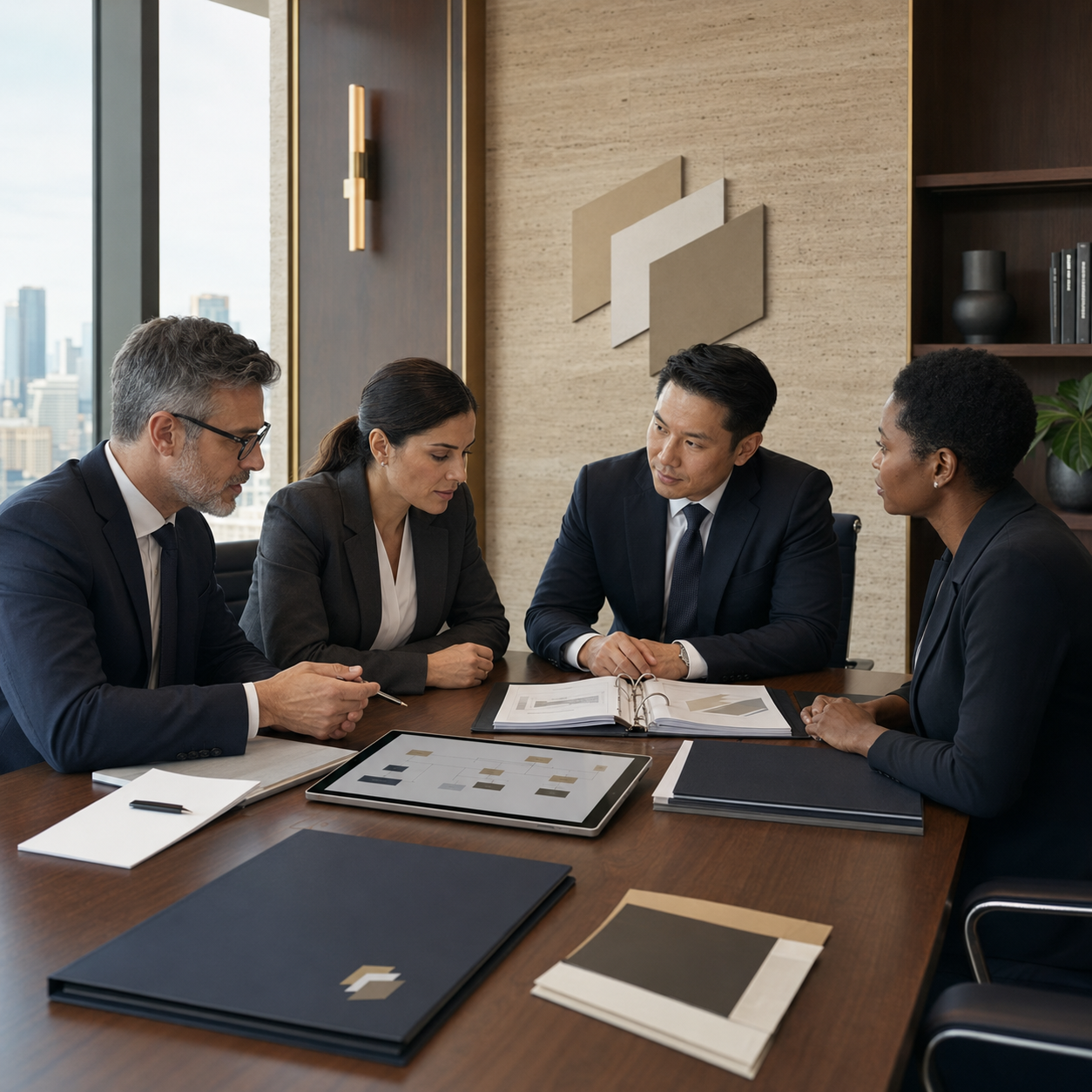 Trustlic team reviewing a compliance workflow