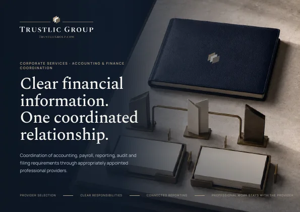 Cover of the Accounting & Finance brochure